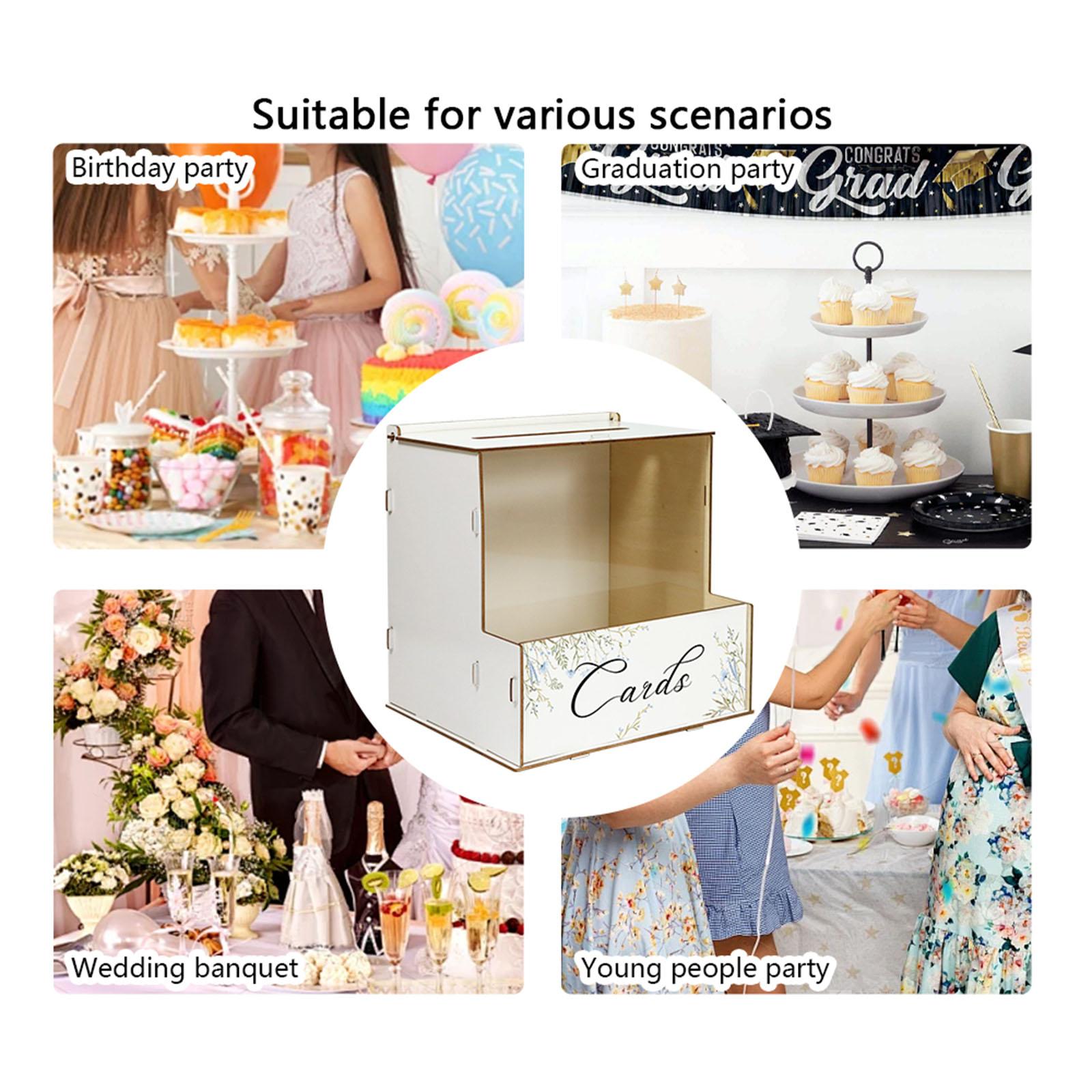 Personalized Rustic Wedding Ca - đánh giá và giá Wedding Card Box